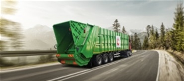 Rear Loading Garbage Semitrailer 60-80 m3 Capacity